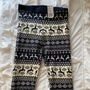 Christmas fair Isle Leggings